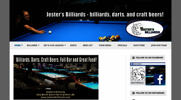 jestersbilliards.com