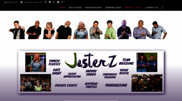 jesterzimprov.com