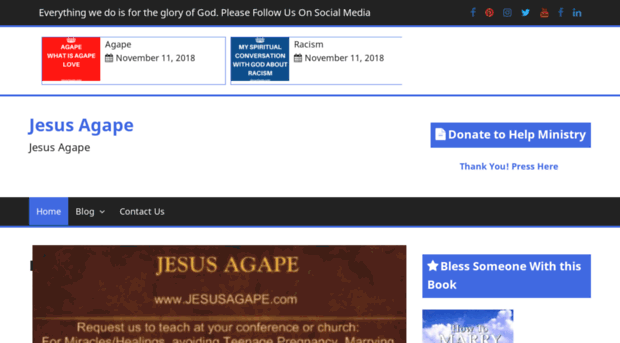 jesusagape.org