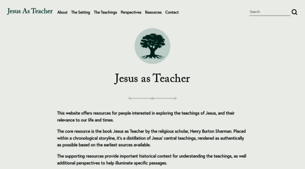 jesusasteacher.com