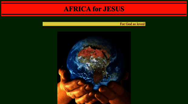 jesusforafrica.net