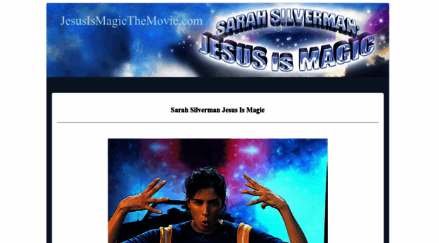 jesusismagicthemovie.com