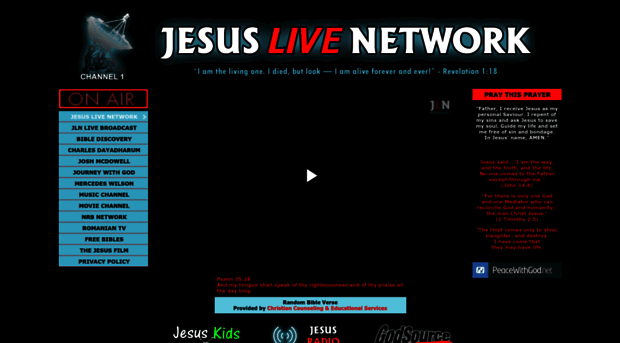 jesuslivenetwork.com