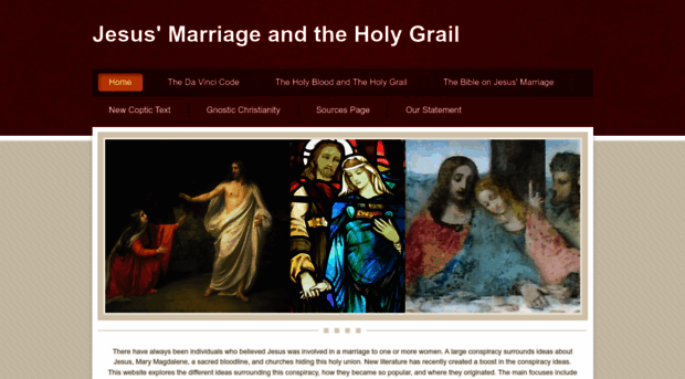 jesusmarriageandtheholygrail.weebly.com