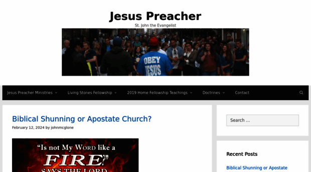 jesuspreacher.com