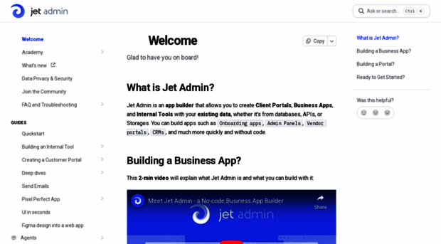 jetadmin.gitbook.io - Welcome | User Guide - Jetadmin Gitbook