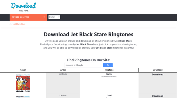 jetblackstare.download-ringtone.com