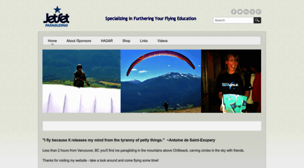 jetsetparagliding.com