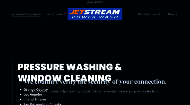 jetstreampowerwash.com