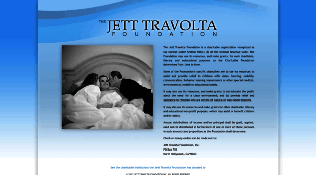 jett-travolta-foundation.org