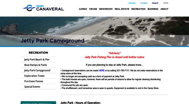 jettyparkbeachandcampground.com