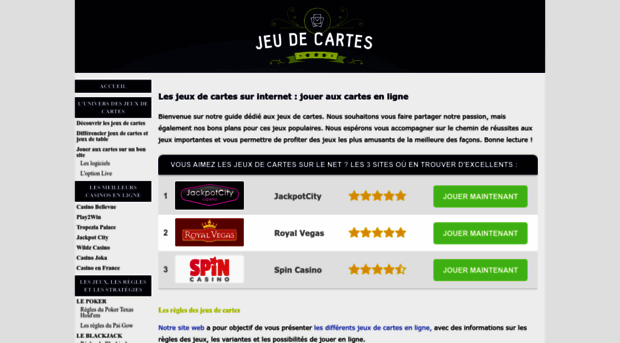 jeu-de-cartes.com