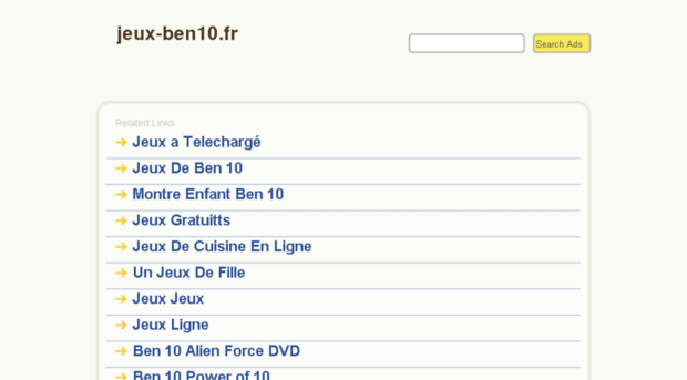 jeux-ben10.fr