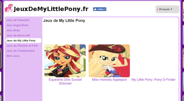 jeuxdemylittlepony.fr