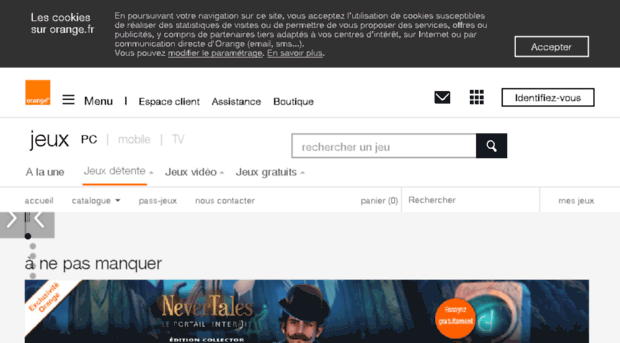 jeuxenligne.orange.fr