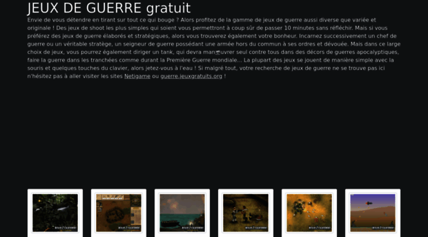 jeuxetguerre.net