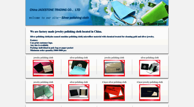 jewelrypolishingcloth.com