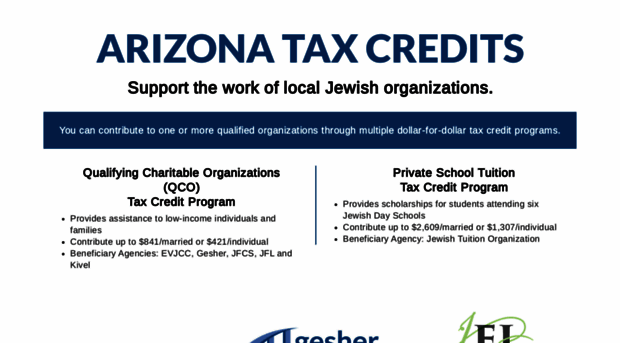 jewishtaxcredit.org