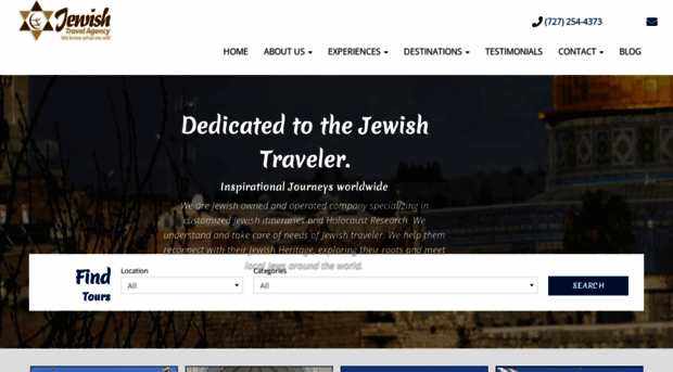 jewishtravelagency.com