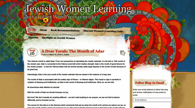 jewishwomenlearning.wordpress.com