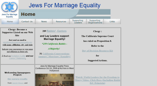 jewsformarriageequality.org