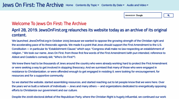 jewsonfirst.org