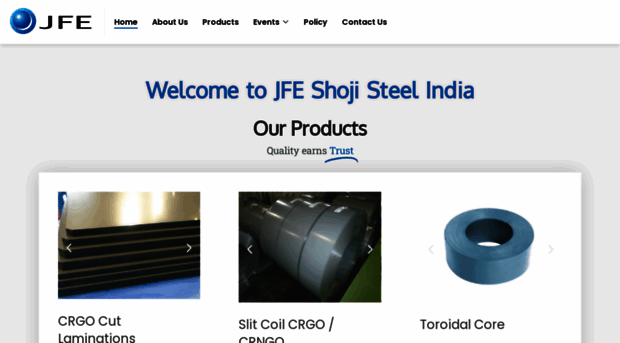 jfeshojisteelindia.in