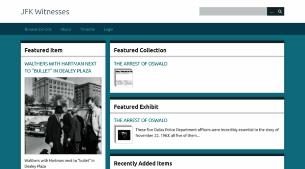 jfkwitnesses.omeka.net