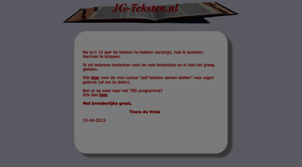 jg-teksten.nl