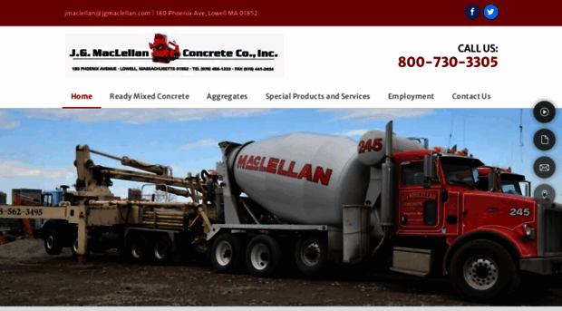 jgmaclellanconcrete.com