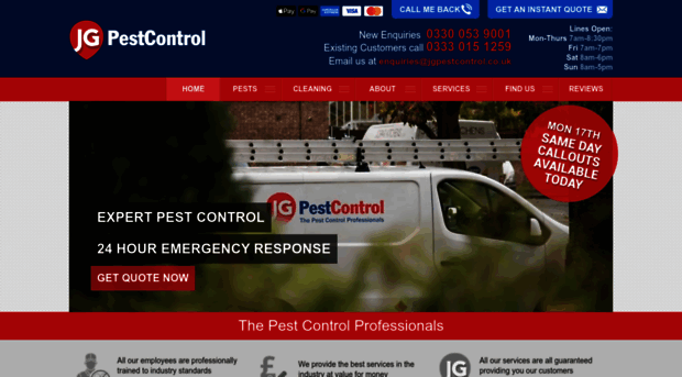 jgpestcontrol.co.uk