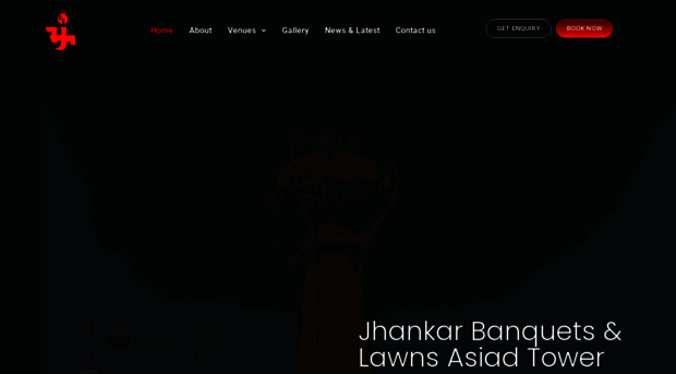 jhankarbanquets.com