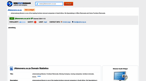 jhbmovers.co.za.webstatsdomain.org