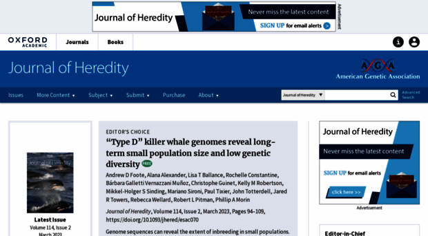 jhered.oxfordjournals.org