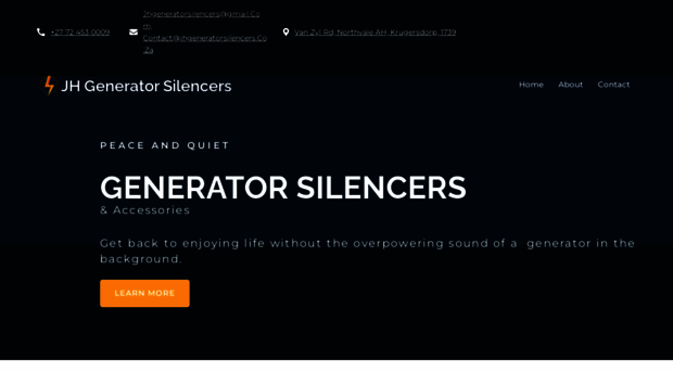 jhgeneratorsilencers.co.za