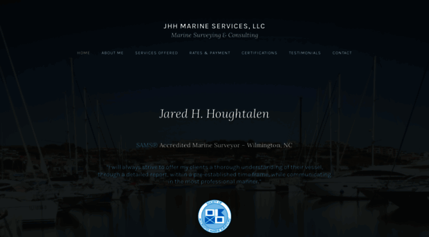 jhhmarineservices.com