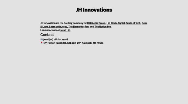 jhinnovations.com