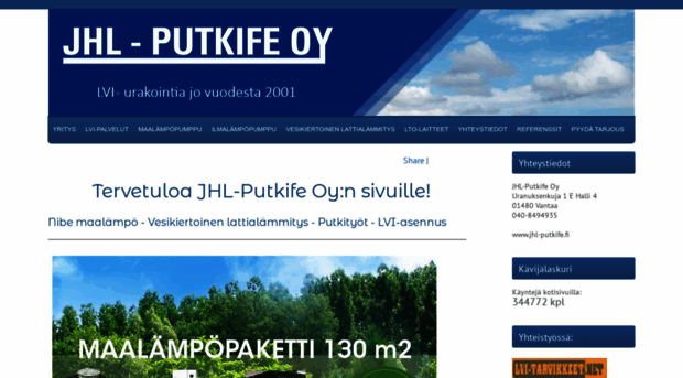 jhlputkife.kotisivukone.com