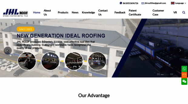 jhlrooftiles.com