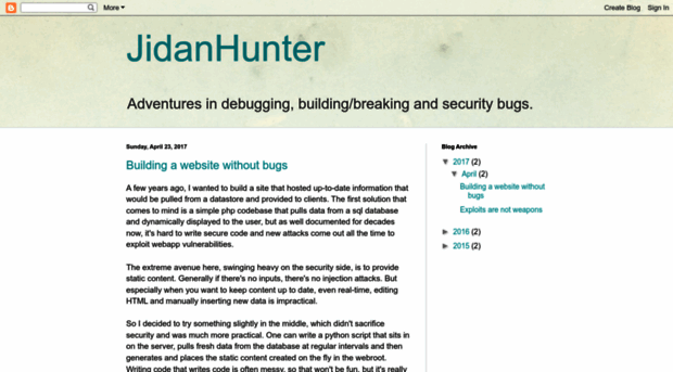 jidanhunter.blogspot.com