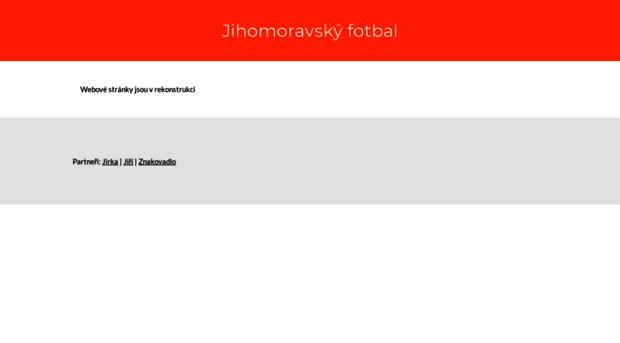 jihomoravskyfotbal.cz