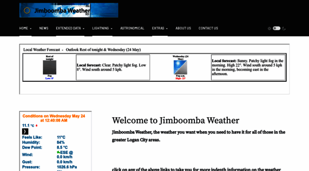 jimboombaweather.com