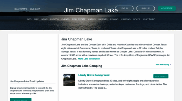 jimchapmanlake.com