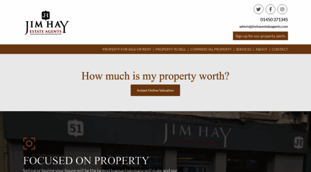 jimhayestateagents.com