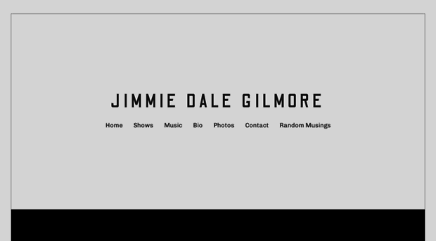 jimmiedalegilmore.com