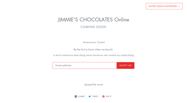 jimmieschocolates.com