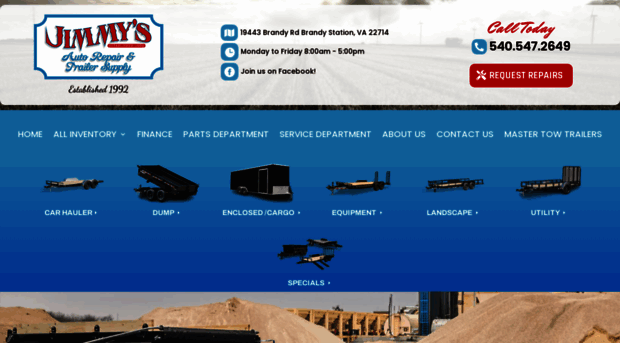 jimmystrailersupply.com