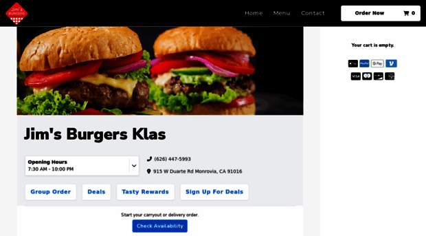 jimsburgerstogo.com
