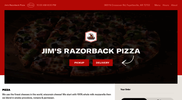 jimsrazorbackpizzafayetteville.com