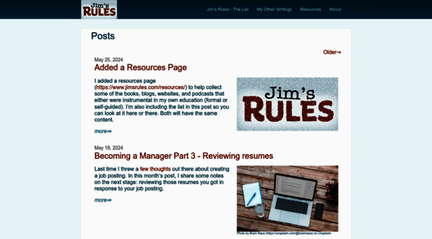 jimsrulesregardingeverything.com